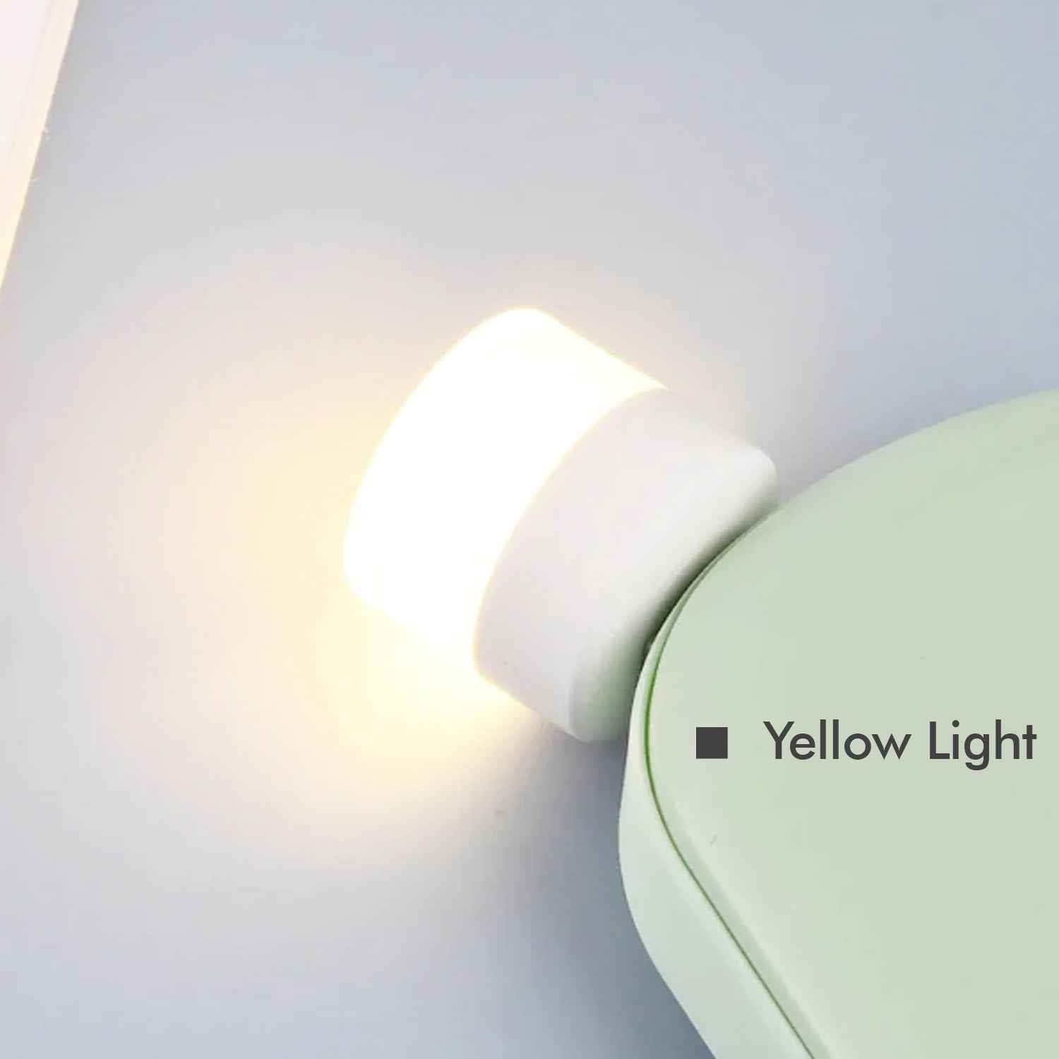 USB LED Bulb Yellow – Portable Mini Light for Home & Office | Indo Glow
