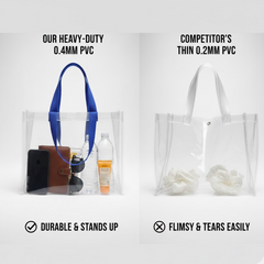 Transparent Gift Bag – Large Reusable Carrier | Velvet Organizers