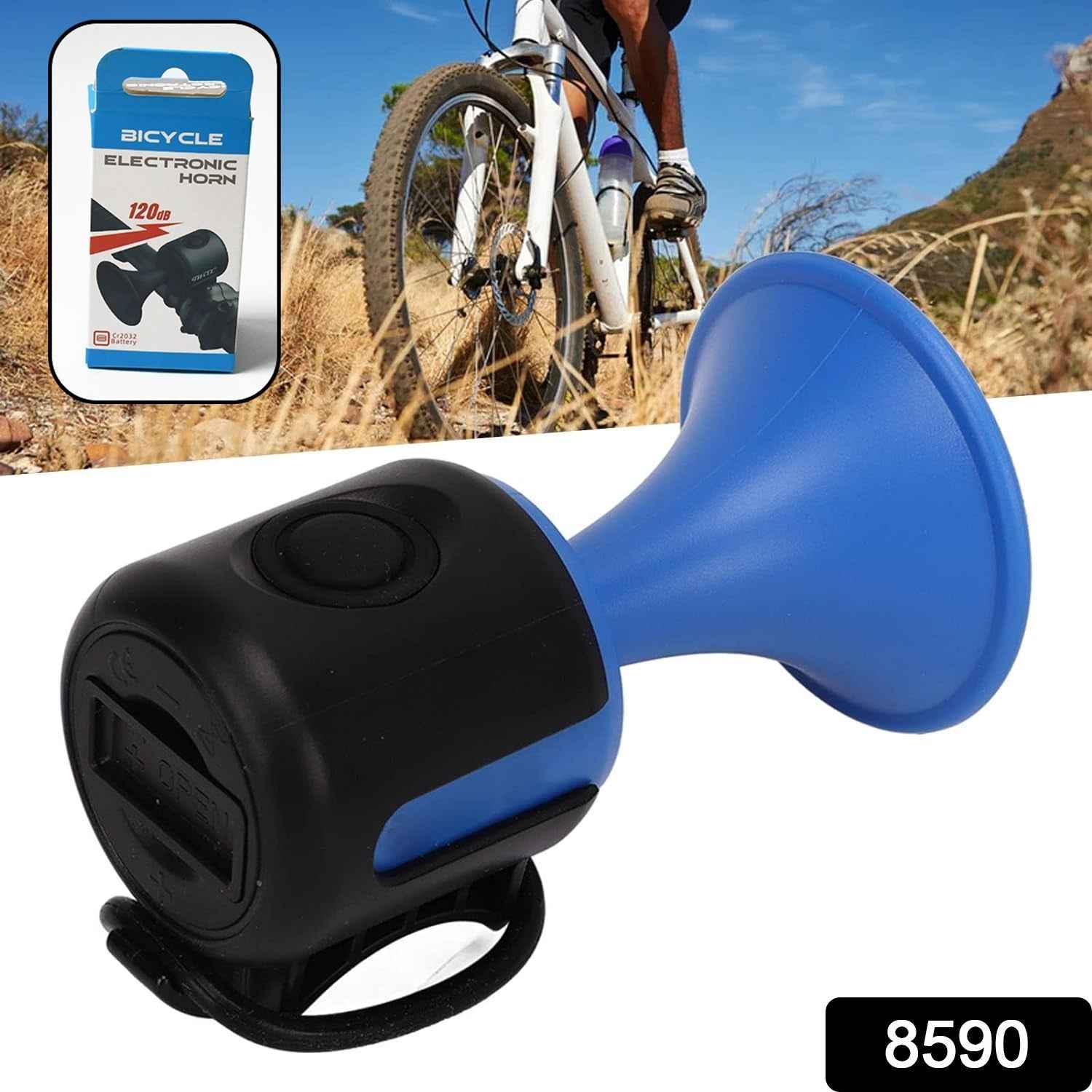 Electric Bicycle Horn – 120dB Waterproof & Long Battery | Safora