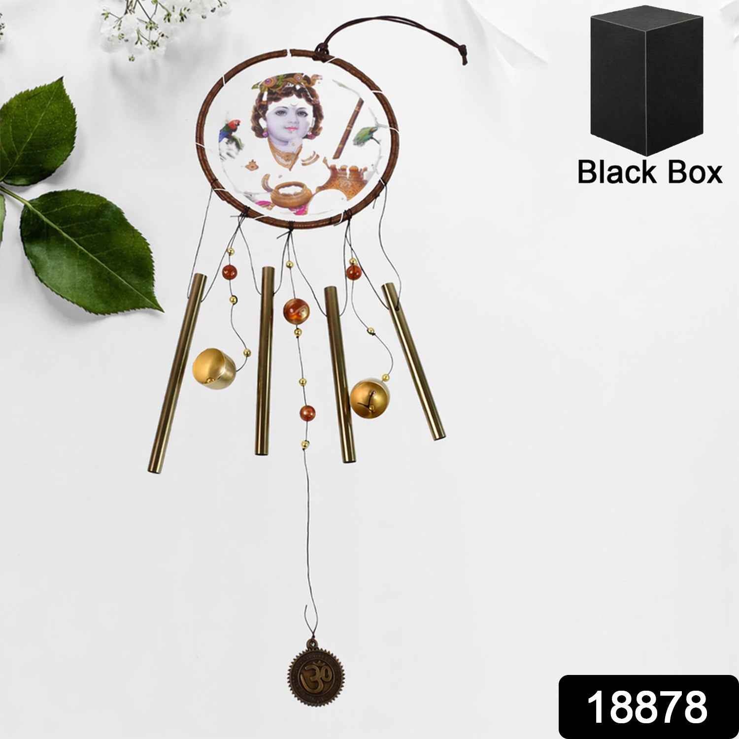 Krishna Dream Catcher Wind Chime – Spiritual Melody Decor