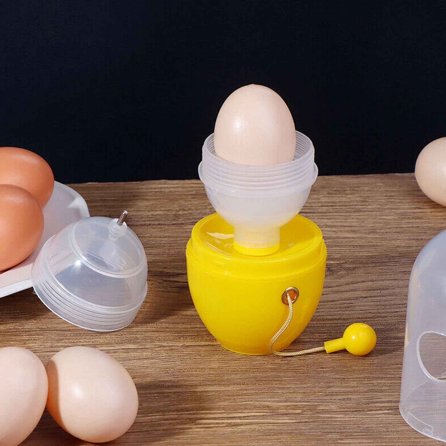 Manual Egg Scrambler – Effortless Yolk Mixer Tool | Storenzo