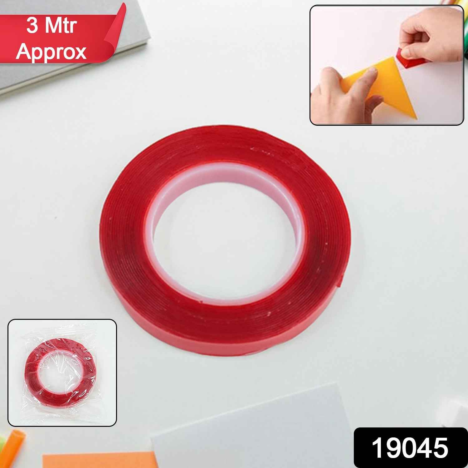Acrylic Foam Mounting Tape – Heavy Duty Transparent 3 Meters