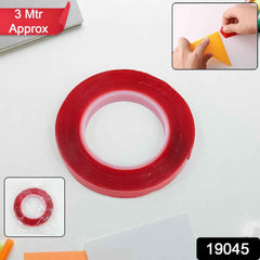 Acrylic Foam Mounting Tape – Heavy Duty Transparent 3 Meters