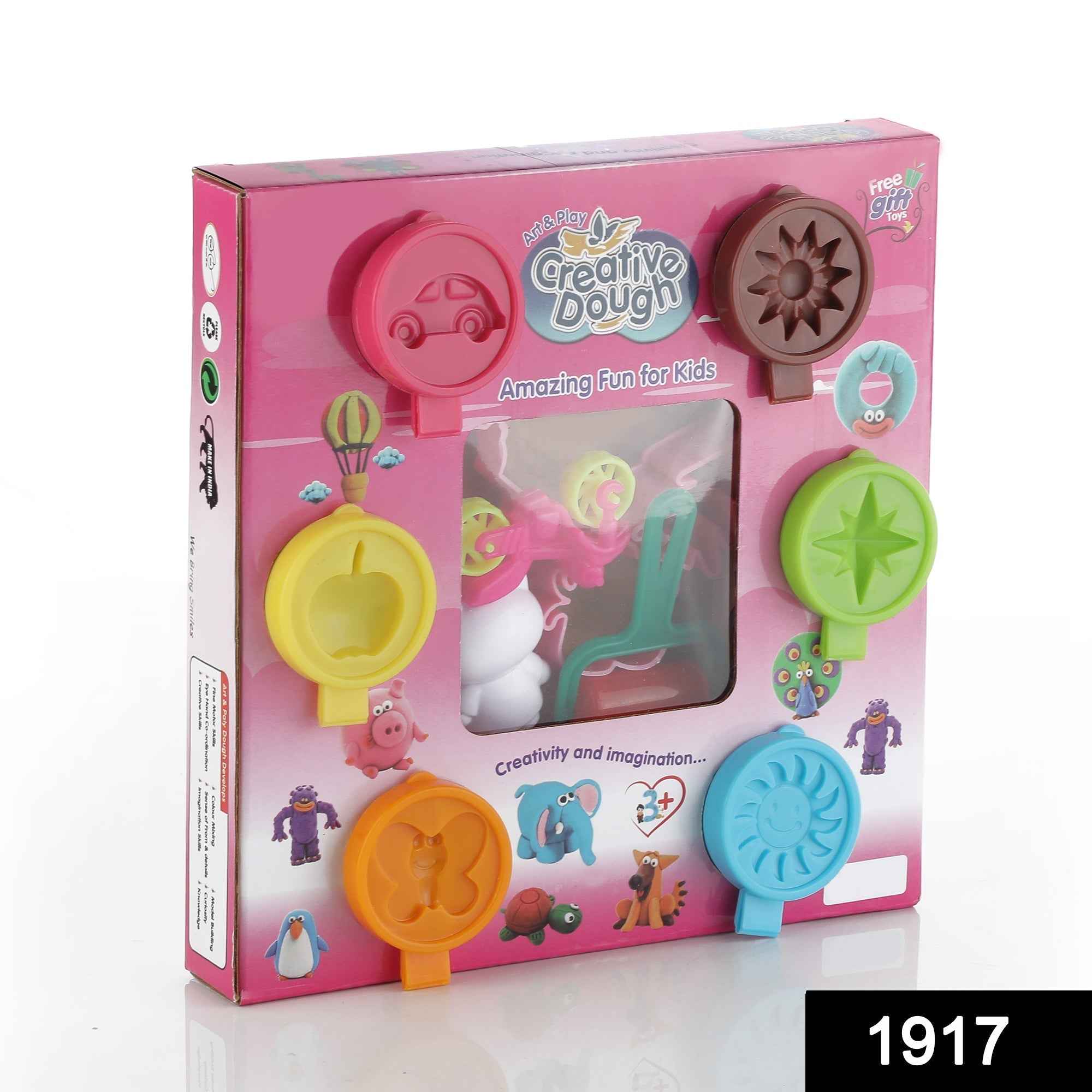 Non-Toxic Playdough – Vibrant 5-Color, 6 Pc Set | Aditi