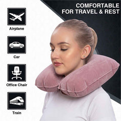 U-Shaped Travel Neck Pillow Ð Ergonomic Soft Foam Support for Comfort