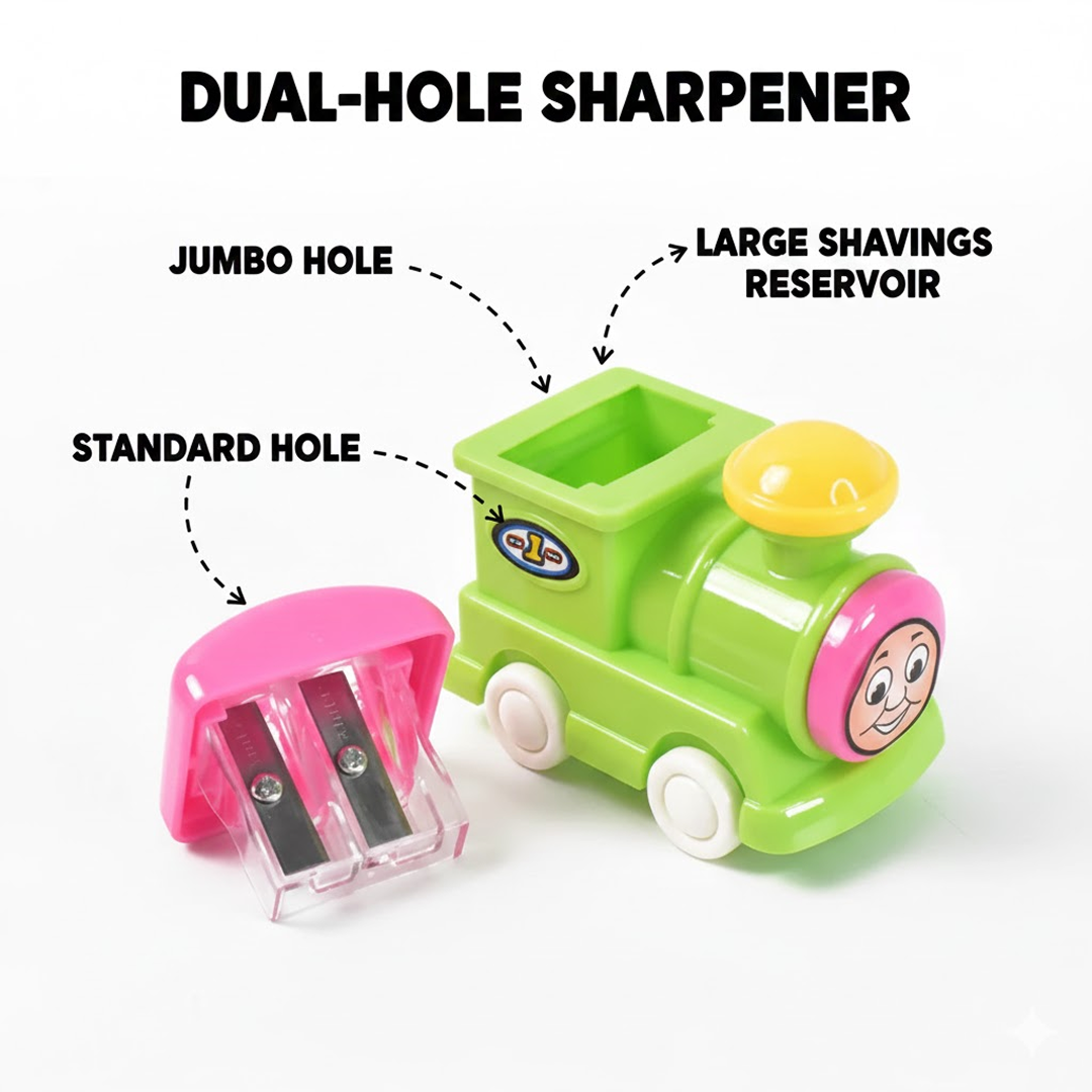 Thomas the Tank Engine Pencil Sharpener – Double Hole Design