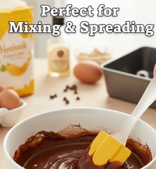 Silicone Cooking Spatula – 18 cm Heat Resistant | Bake & Dwell