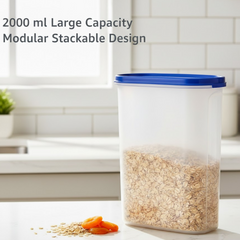 Airtight Food Storage Container – 2000ml, BPA-Free | Organivo