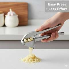 Aluminum Garlic Press – Easy-to-Use Kitchen Tool | ToolMate Pro
