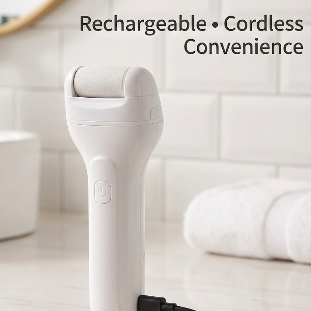 Electric Foot File – Rechargeable Callus Remover | AuriGlam