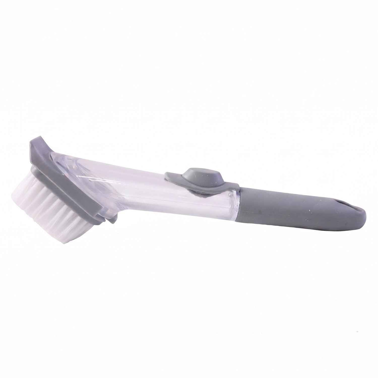 Refillable Soap Dispensing Dish Scrub Brush Ð Effortless & Hygienic Cleaning