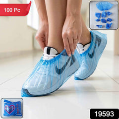 Disposable Plastic Shoe Cover Set Ð Waterproof & Dustproof Protection