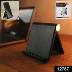 Foldable Desktop Mobile Stand – Compact Hands-Free Phone Holder