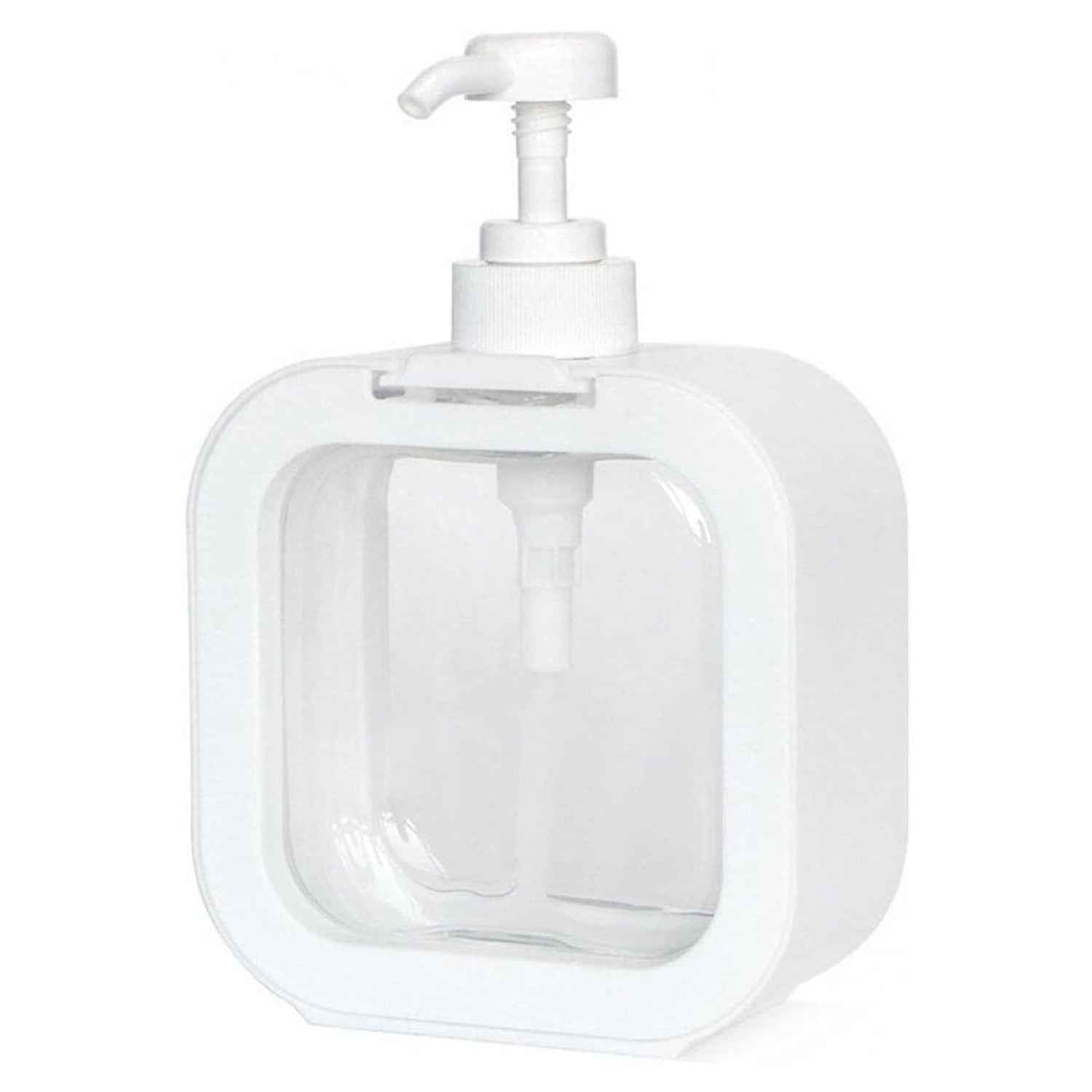 Soap Dispenser – Clear Refillable Pump Bottle | VelvetBubbles