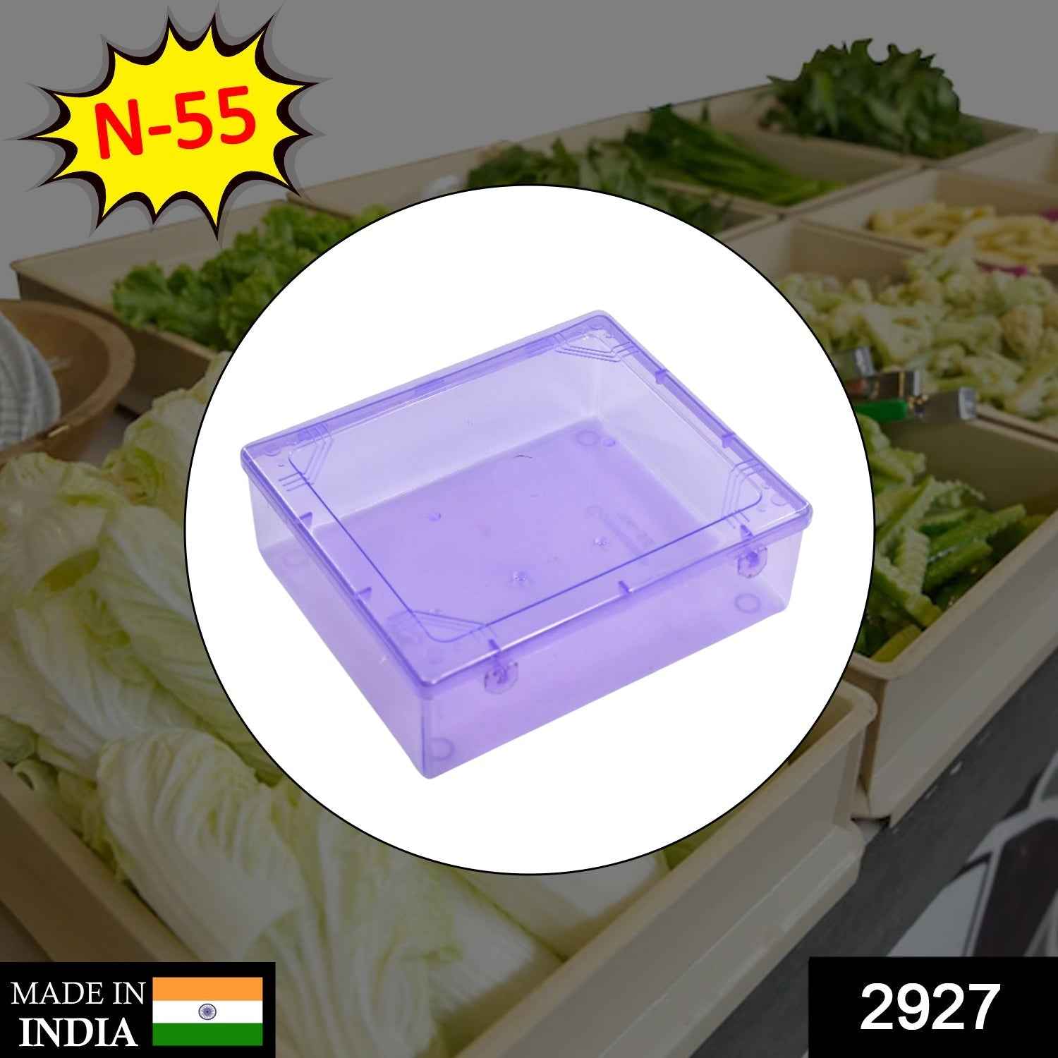 Plastic Storage Container – Clear & Multipurpose | Tidy Table