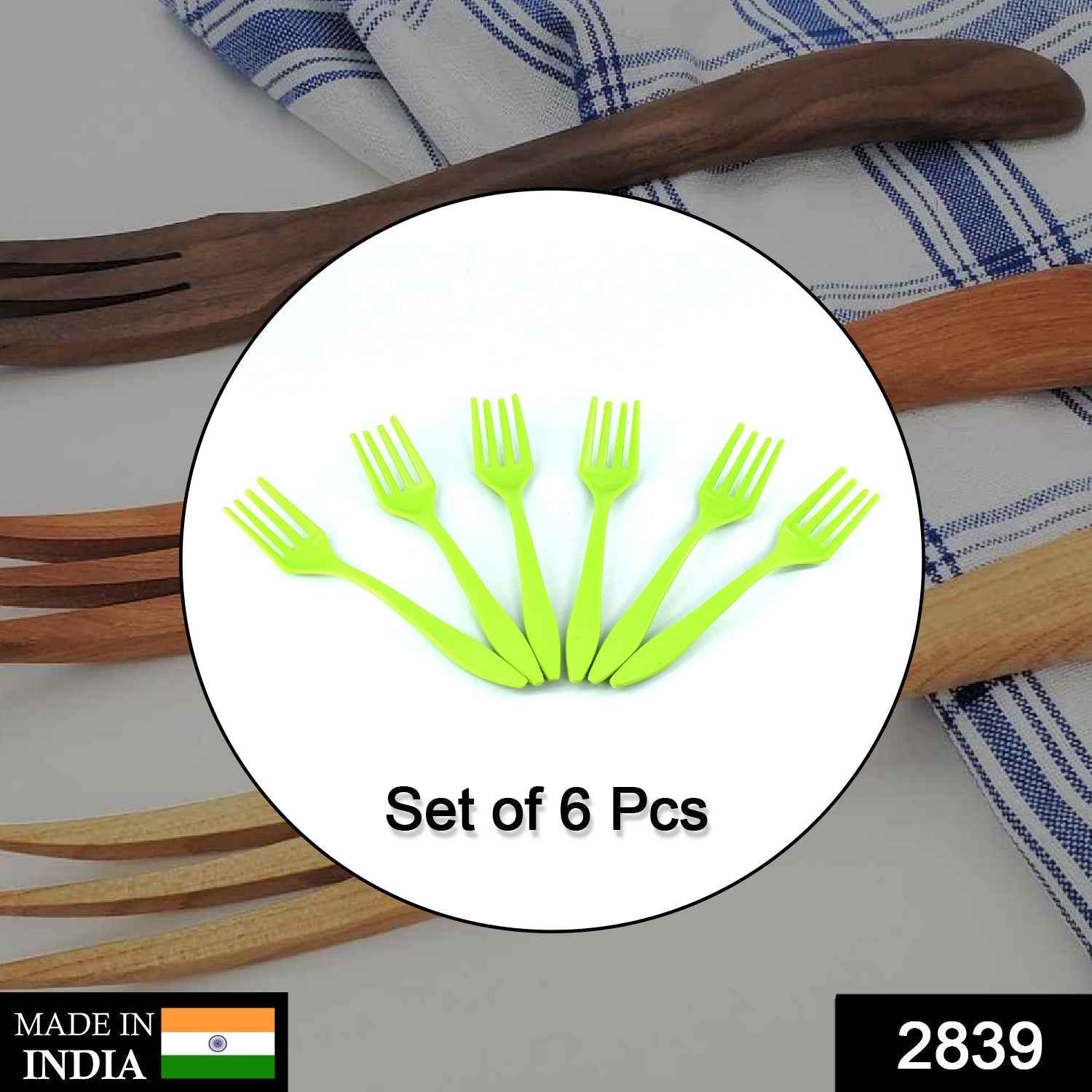 Plastic Serving Fork Set 6pc – Durable & BPA-Free | Serve Stellar