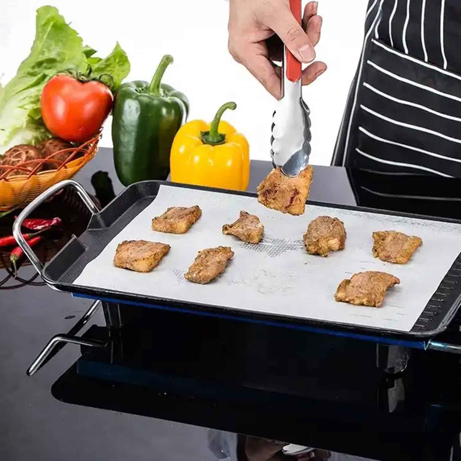 Non-Stick Parchment Paper – 5M Roll for Baking & Cooking | FirePot