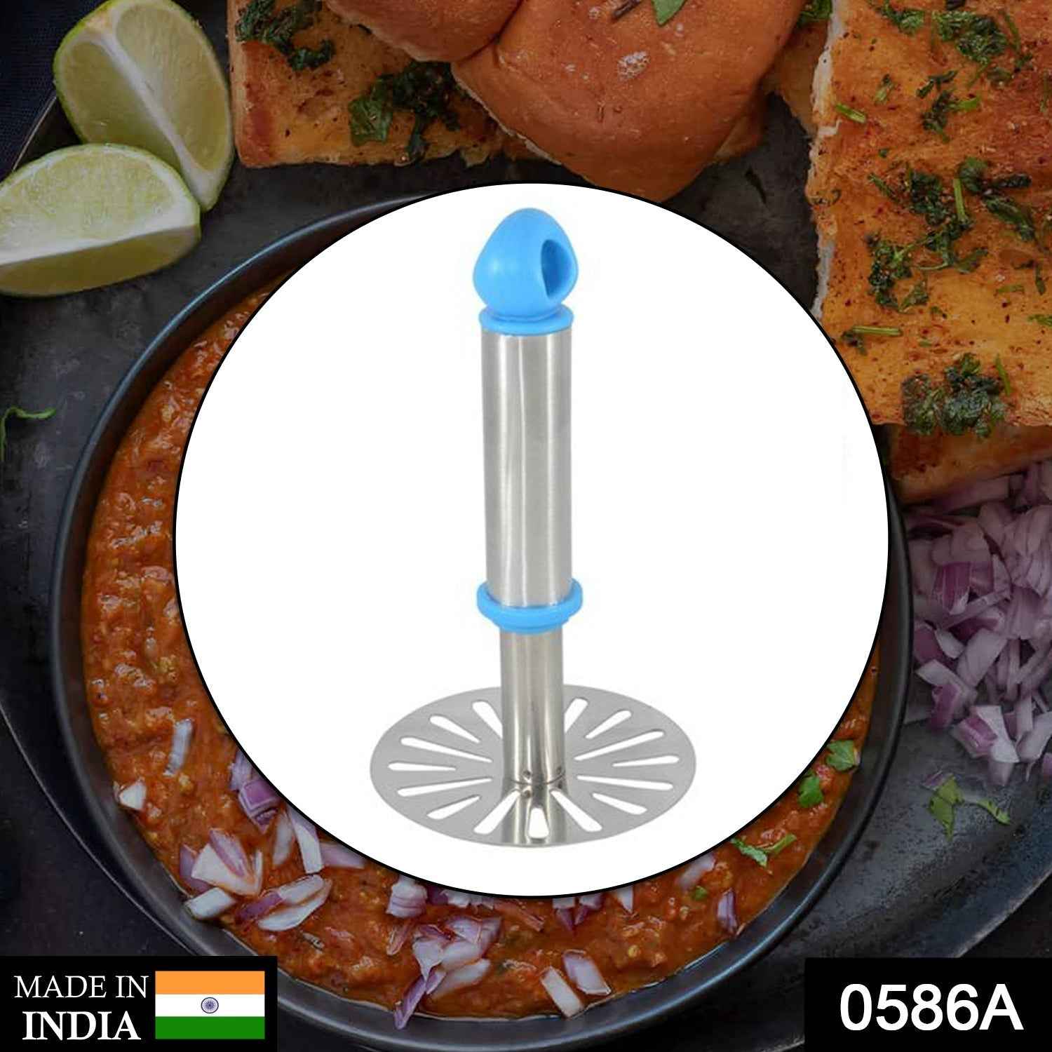 Potato Masher – Stainless Steel & Ergonomic | GripChef