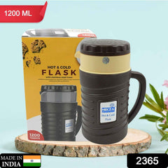 Stainless Steel Thermos Flask – Hot & Cold, Leakproof | nekza
