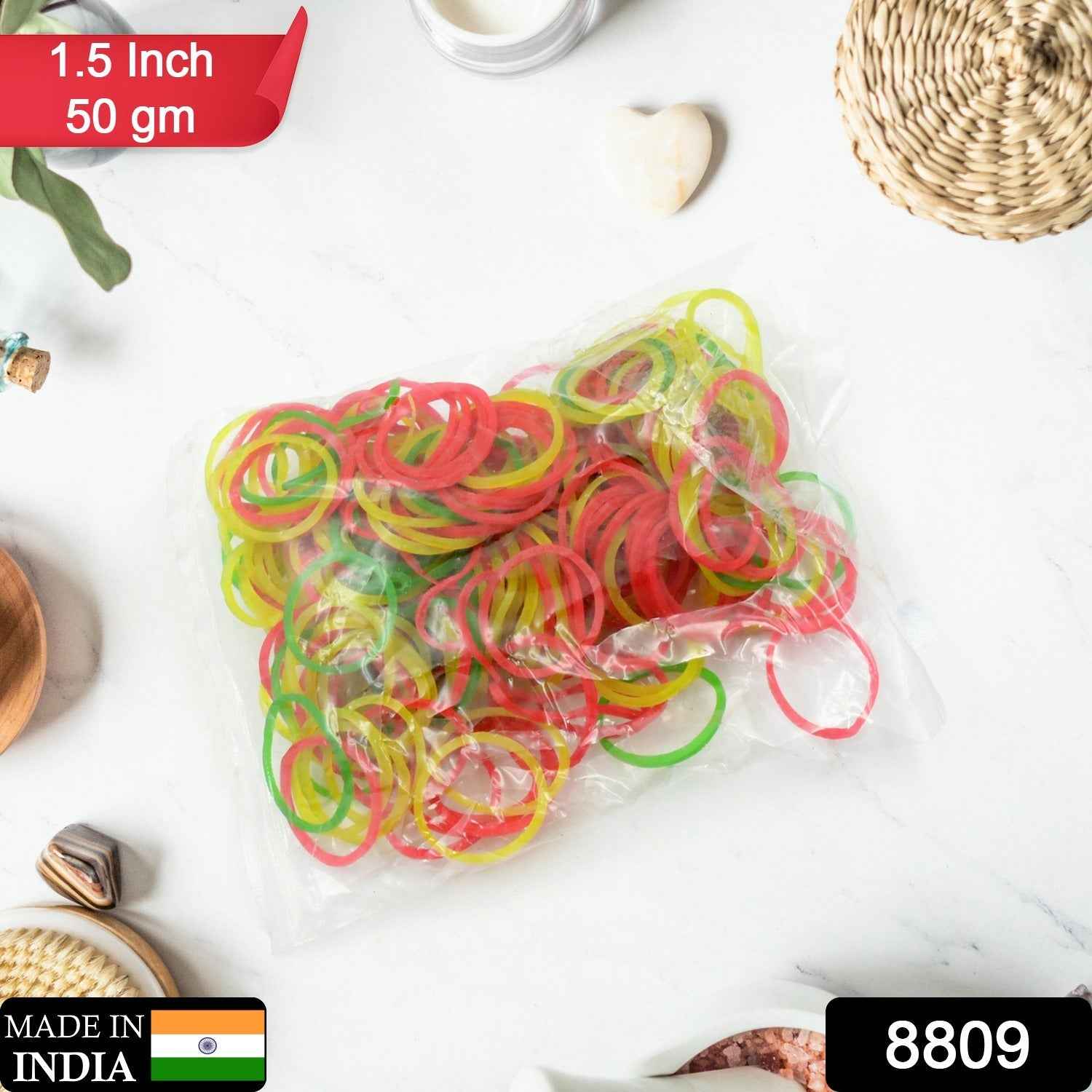 Multicolor Rubber Bands – Flexible & Reusable | Papezo