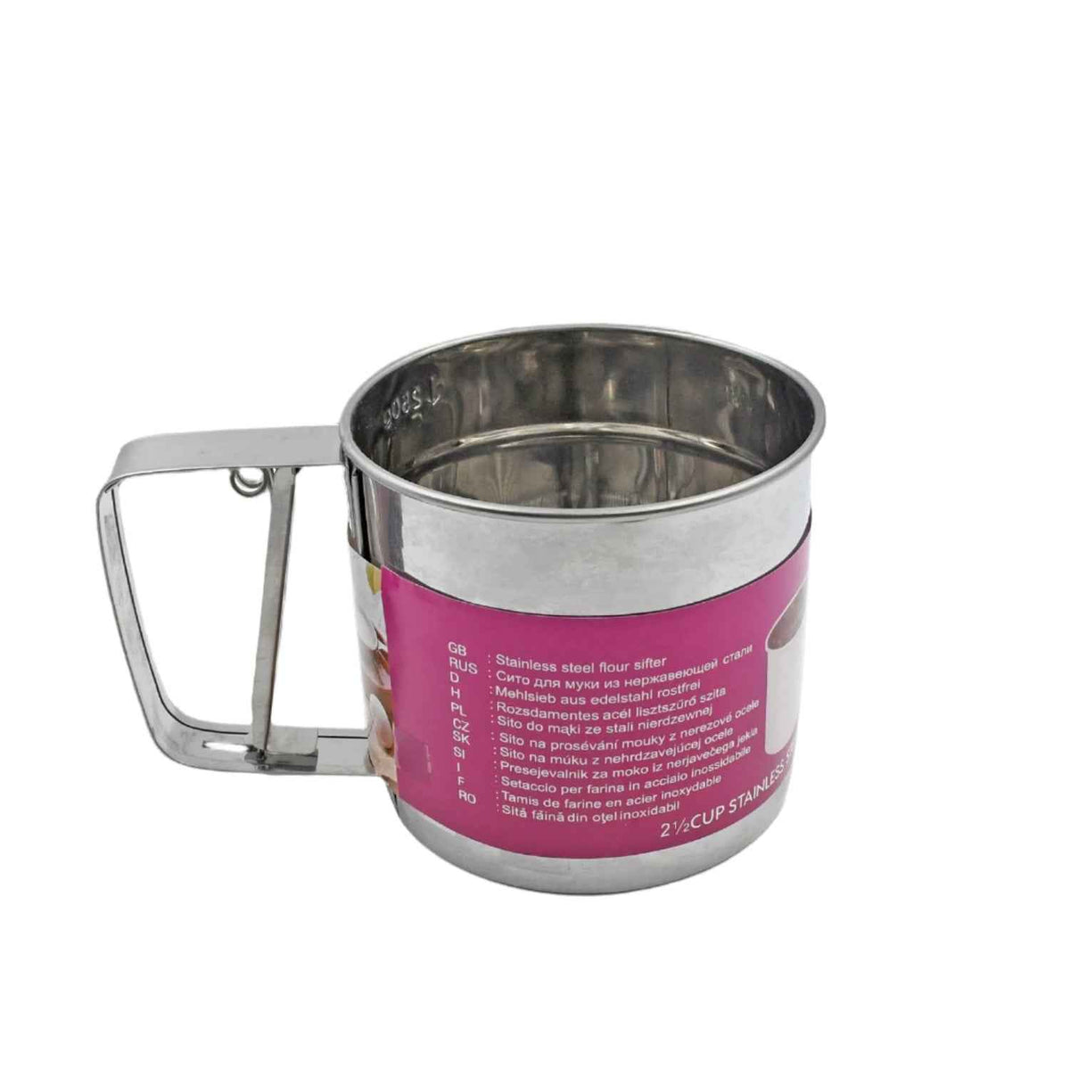Flour Sifter – Stainless Steel Handheld Sieve |