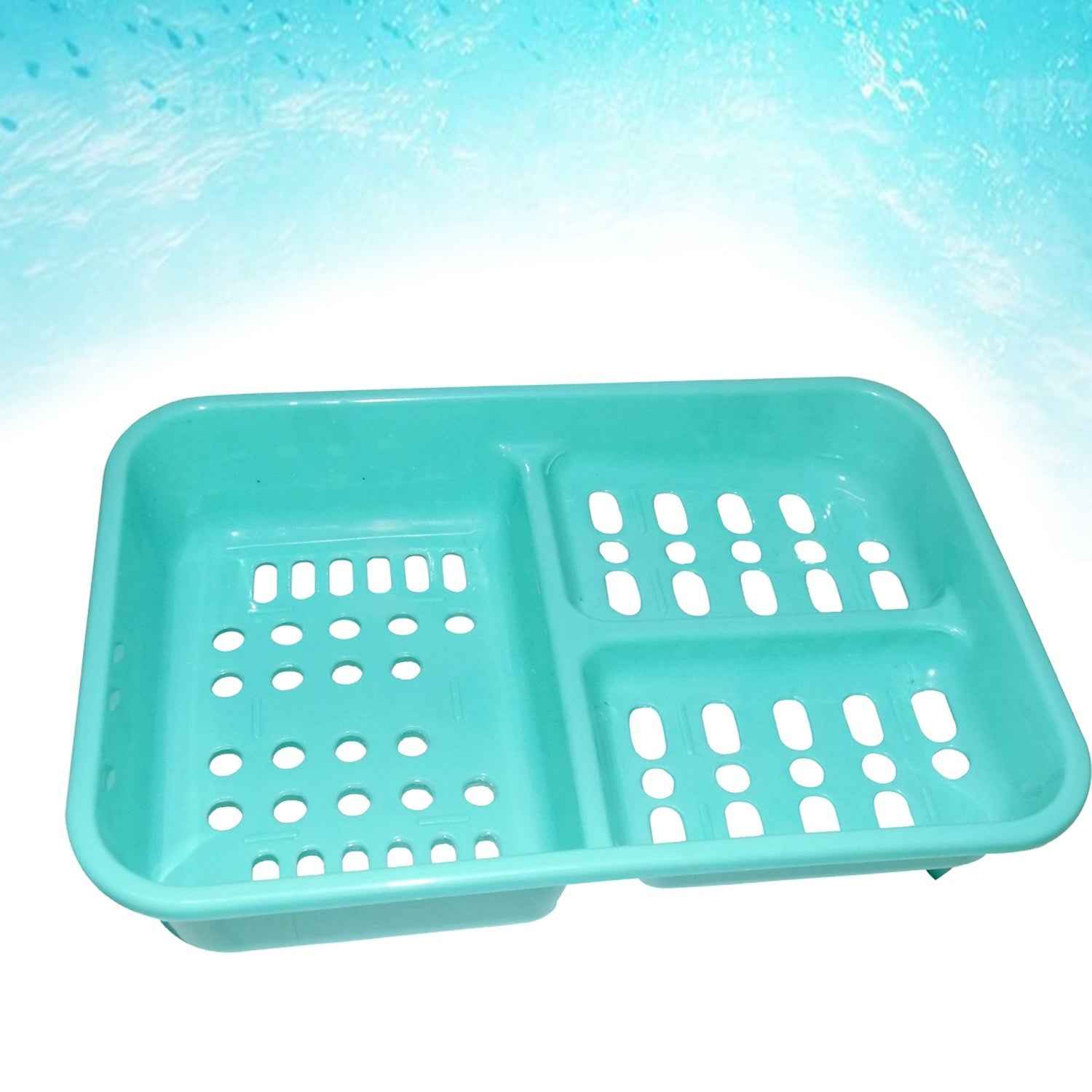 Self-Draining Soap Dish – 3-in-1 Plastic Holder | VelvetBubbles