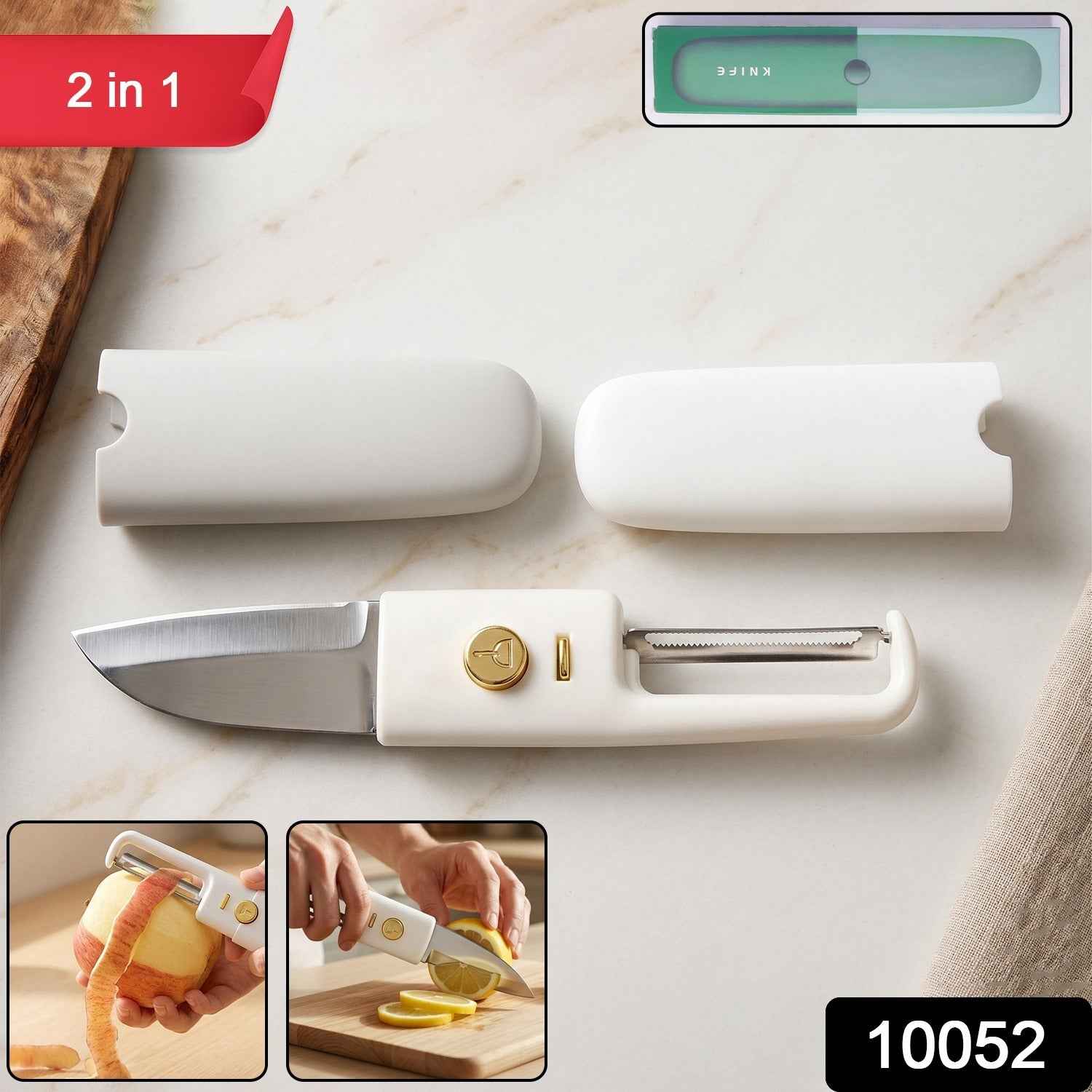 Multifunctional Peeler – 2-in-1 Knife & Sawtooth for Kitchen | ChefAura