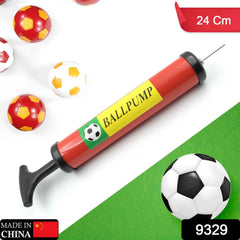 Sports Ball Pump 24CM – Portable Hand Pump for Inflatables | FitFuzion
