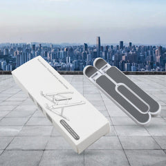 Mobiléon adjustable tablet holder featuring a sturdy fibre build.