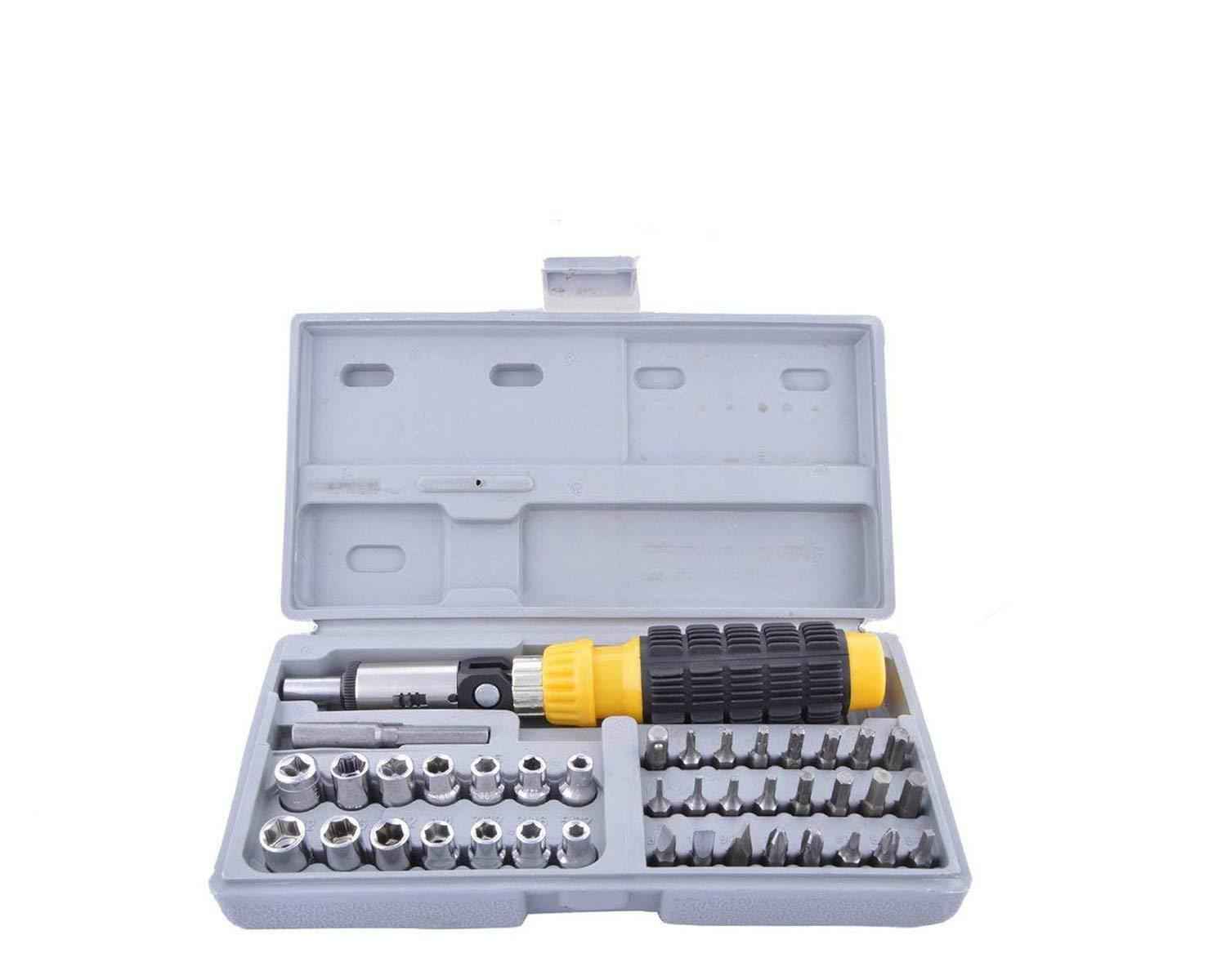 Socket & Screwdriver Tool Kit – 41-Piece Carbon Steel Set | ToolMate Pro