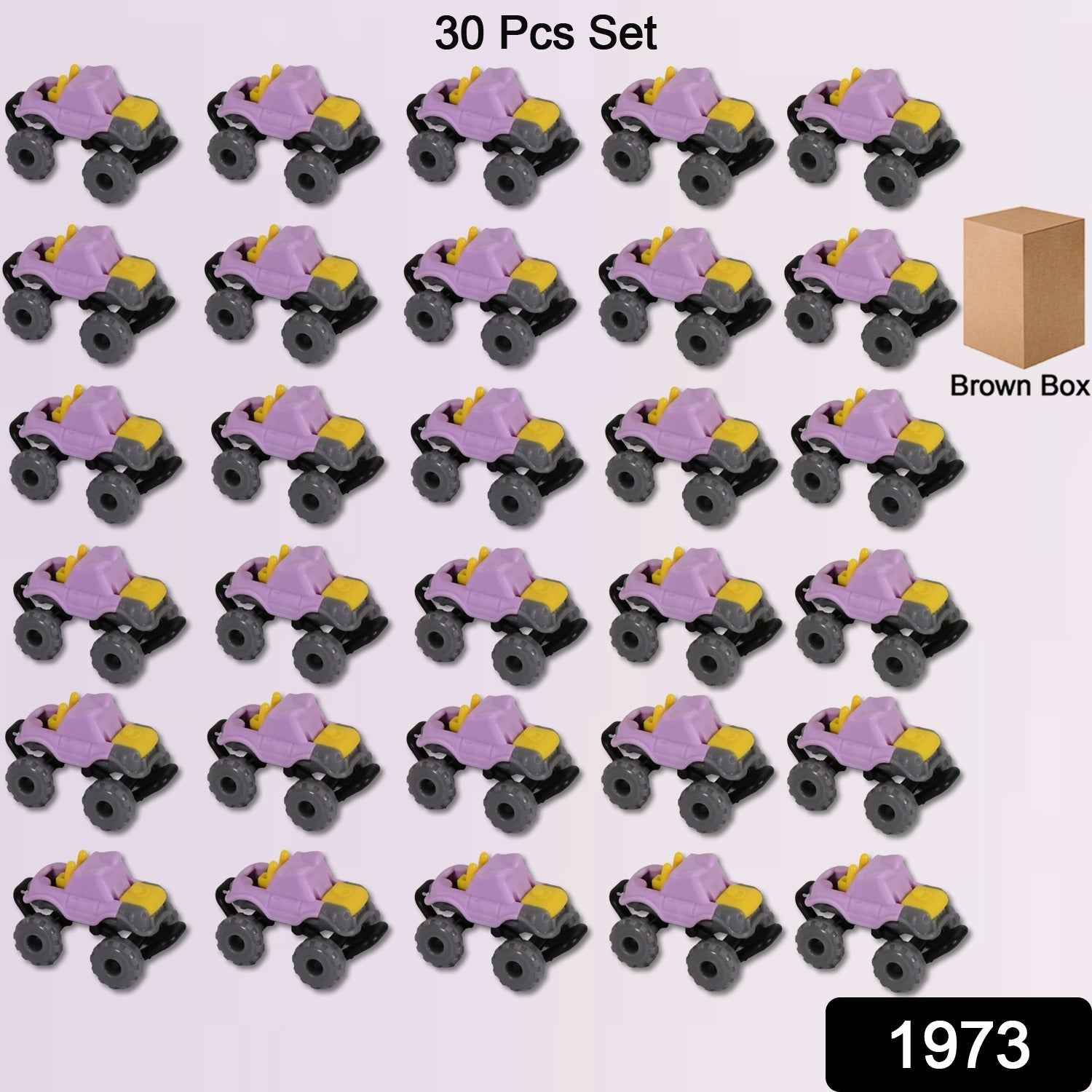 Friction Powered Monster Trucks – 30 Pcs Set for Kids | Aditi