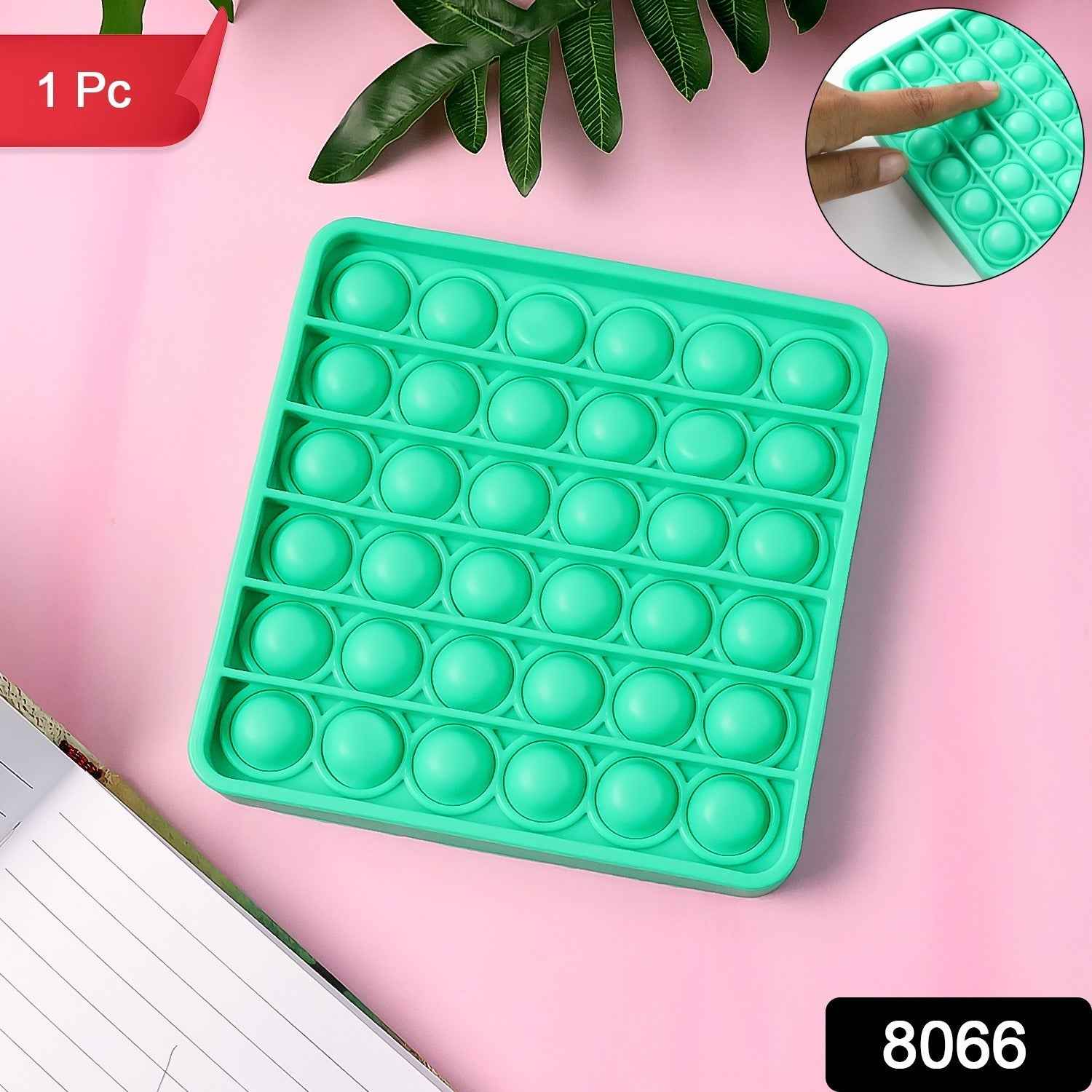 Stress Relief Silicone Pop It Fidget Toy Ð Durable & Portable