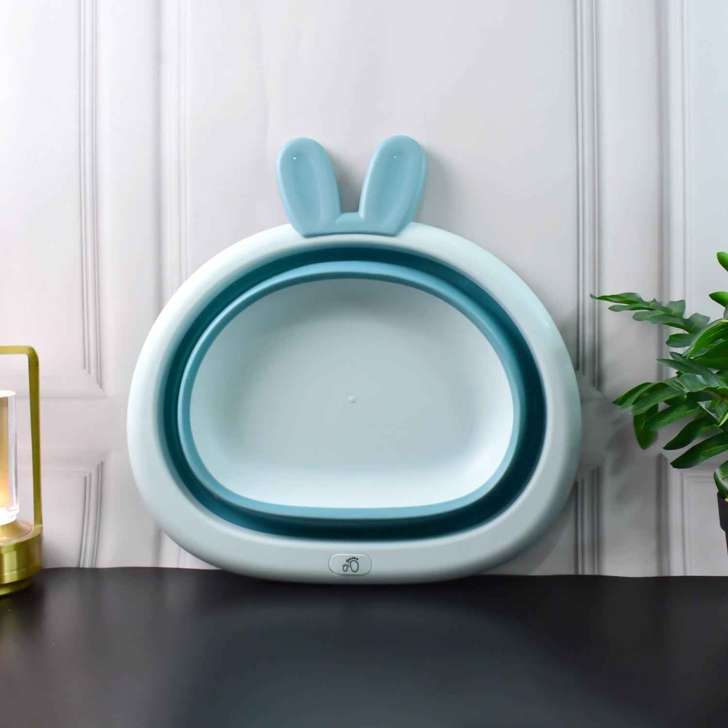 Collapsible Basin – Foldable Multipurpose Portable Tub with Bunny Handle