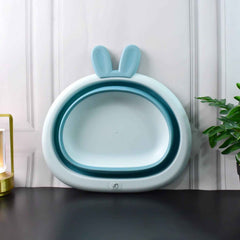 Collapsible Basin – Foldable Multipurpose Portable Tub with Bunny Handle