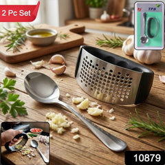 Garlic Press Tool – Heavy-Duty & Ergonomic Kitchen Set
