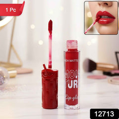 Matte Liquid Lip Gloss – High Pigment, Long-Lasting Moisture