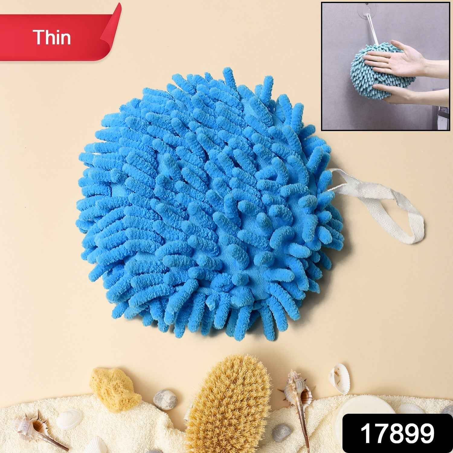 Microfiber Hanging Hand Towel – Super Absorbent & Quick Dry | Velvet Wipe
