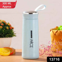 Glass Water Bottle – Leak-Proof 300ml | FitFuzion