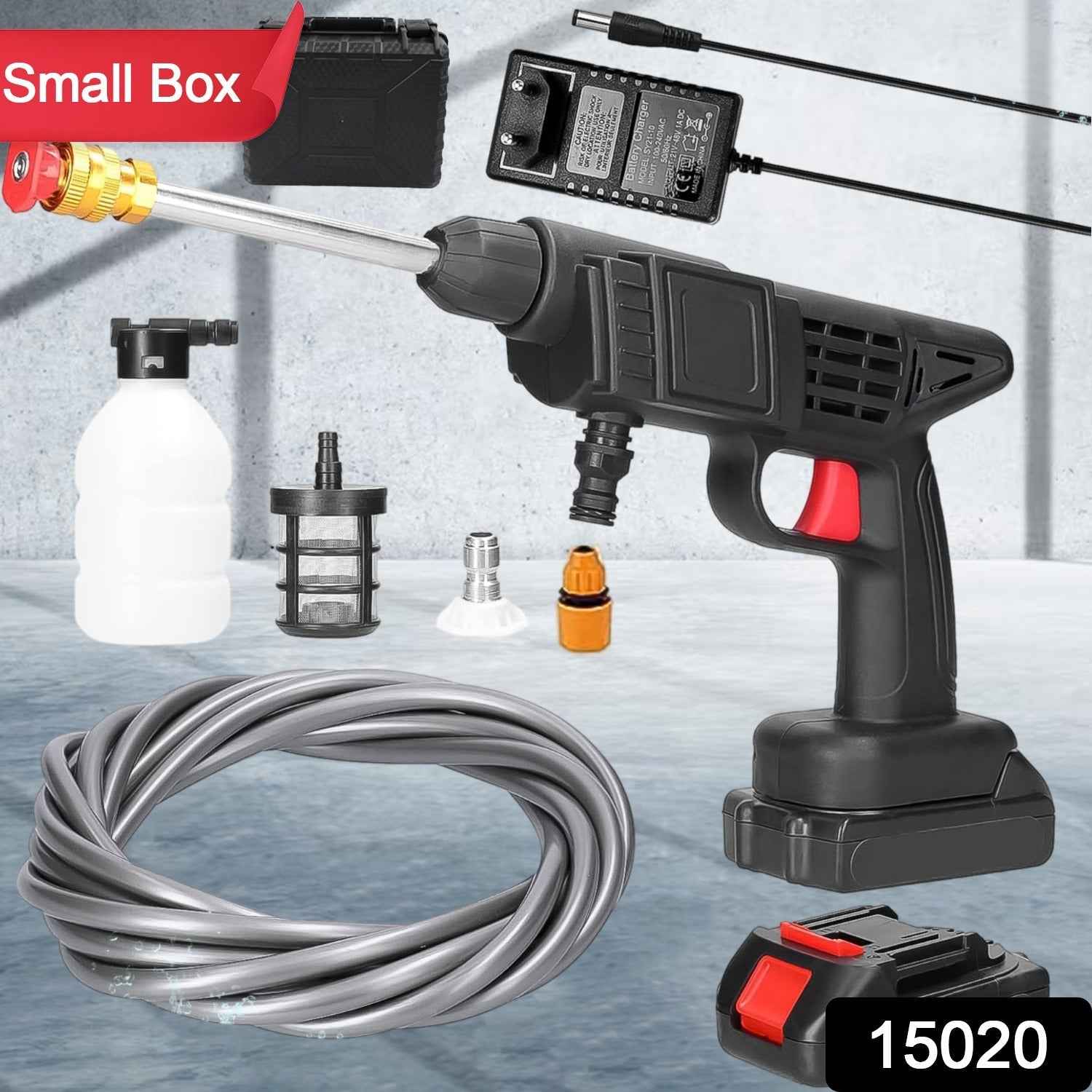 Wireless Car Washer Kit – 48V High Pressure & Portable |