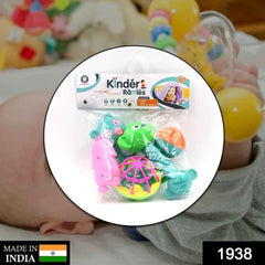 Rattles Baby Toy Set – 5 Pcs Engaging Fun | Aditi