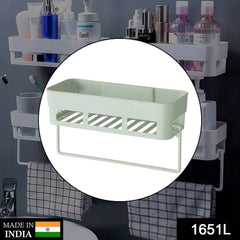 Multipurpose Wall Shelf – No-Drill Bathroom & Kitchen Storage | Bathora