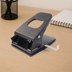 2-Hole Paper Punch Machine – Heavy-Duty, Adjustable 30-Sheet Capacity