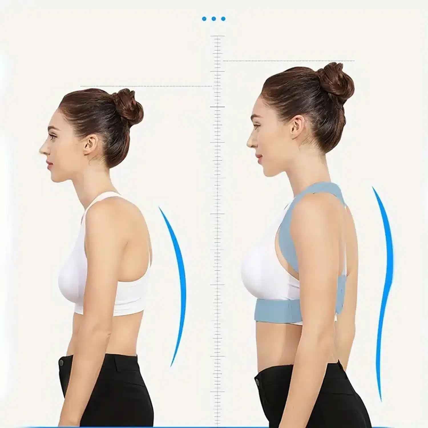 Posture Corrector Belt Ð Adjustable Back Support for Pain Relief