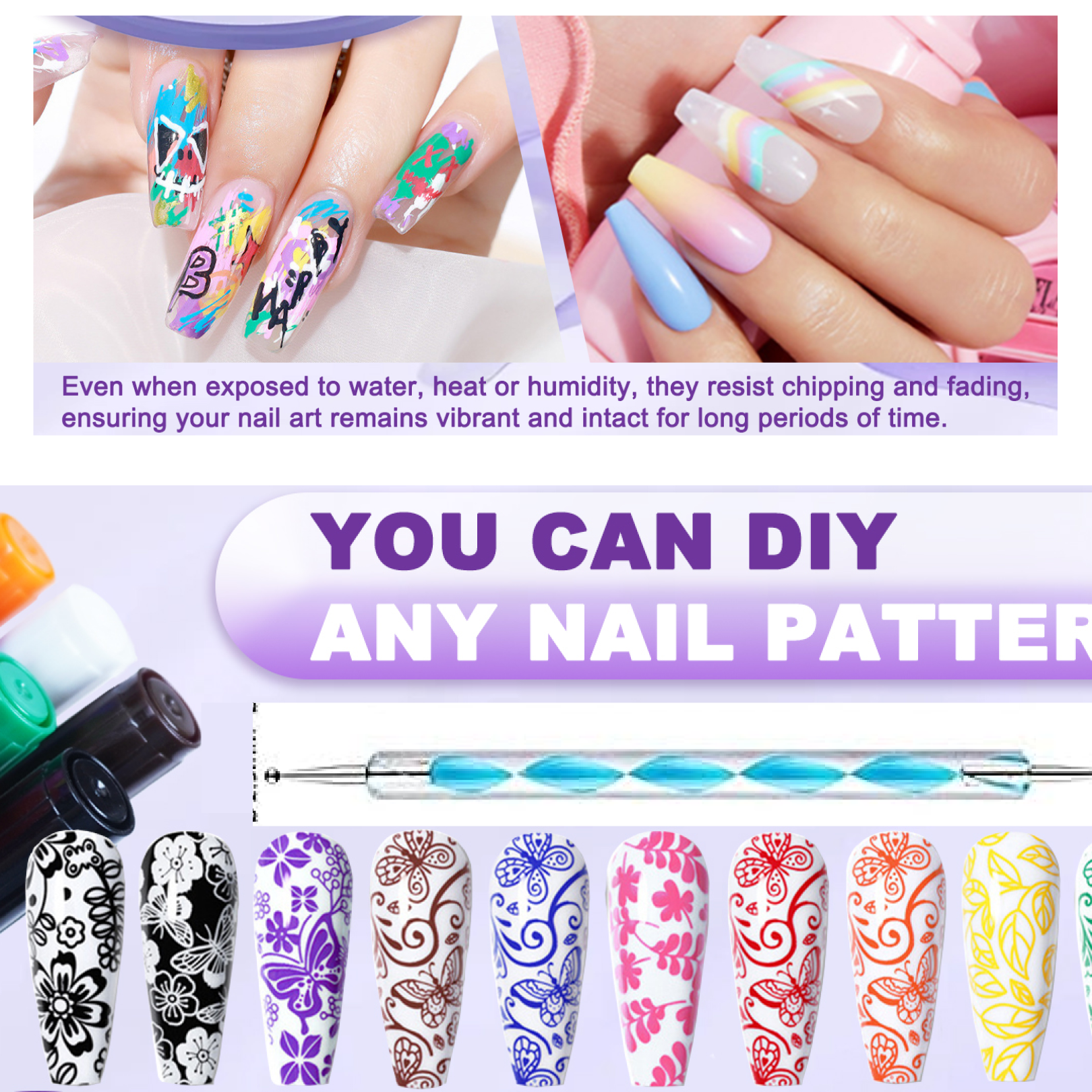 Nail Art Point Pen Set Ð Easy Design Creation for Women
