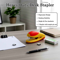 Heavy-Duty Desktop Stapler – Ergonomic Grip for Comfortable Use