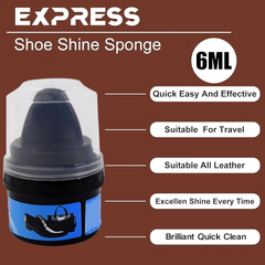 Shoe Shine Sponge – Instant Shine & Travel-Friendly Polish