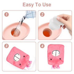 Pink Hot Water Bag – Pain Relief & Warmth | Velvet Wellness