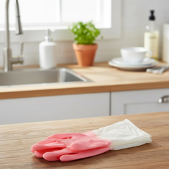 Reusable Cleaning Gloves – Medium Long Cuff for Superior Protection