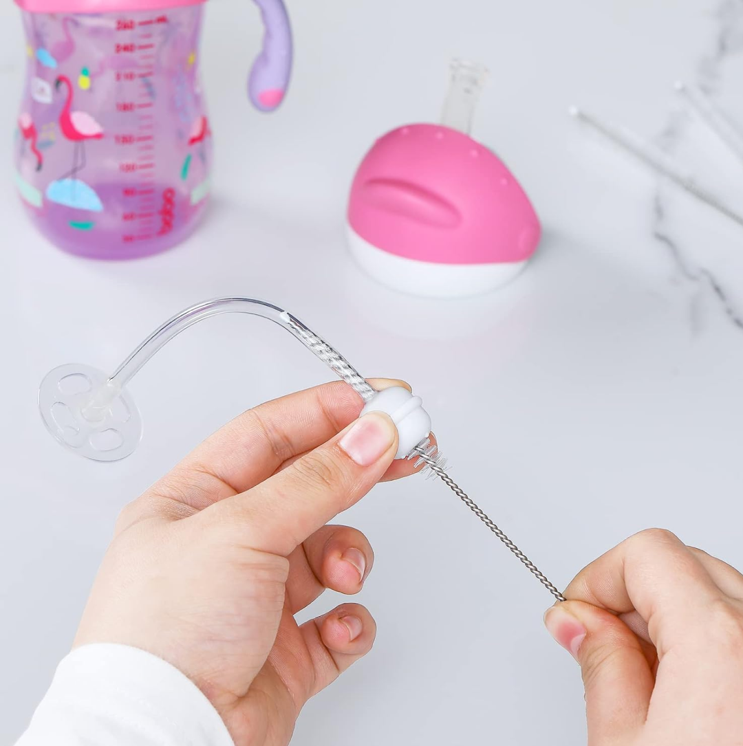 Straw Cleaning Brush – 20cm Stainless Steel for Hygienic Straws