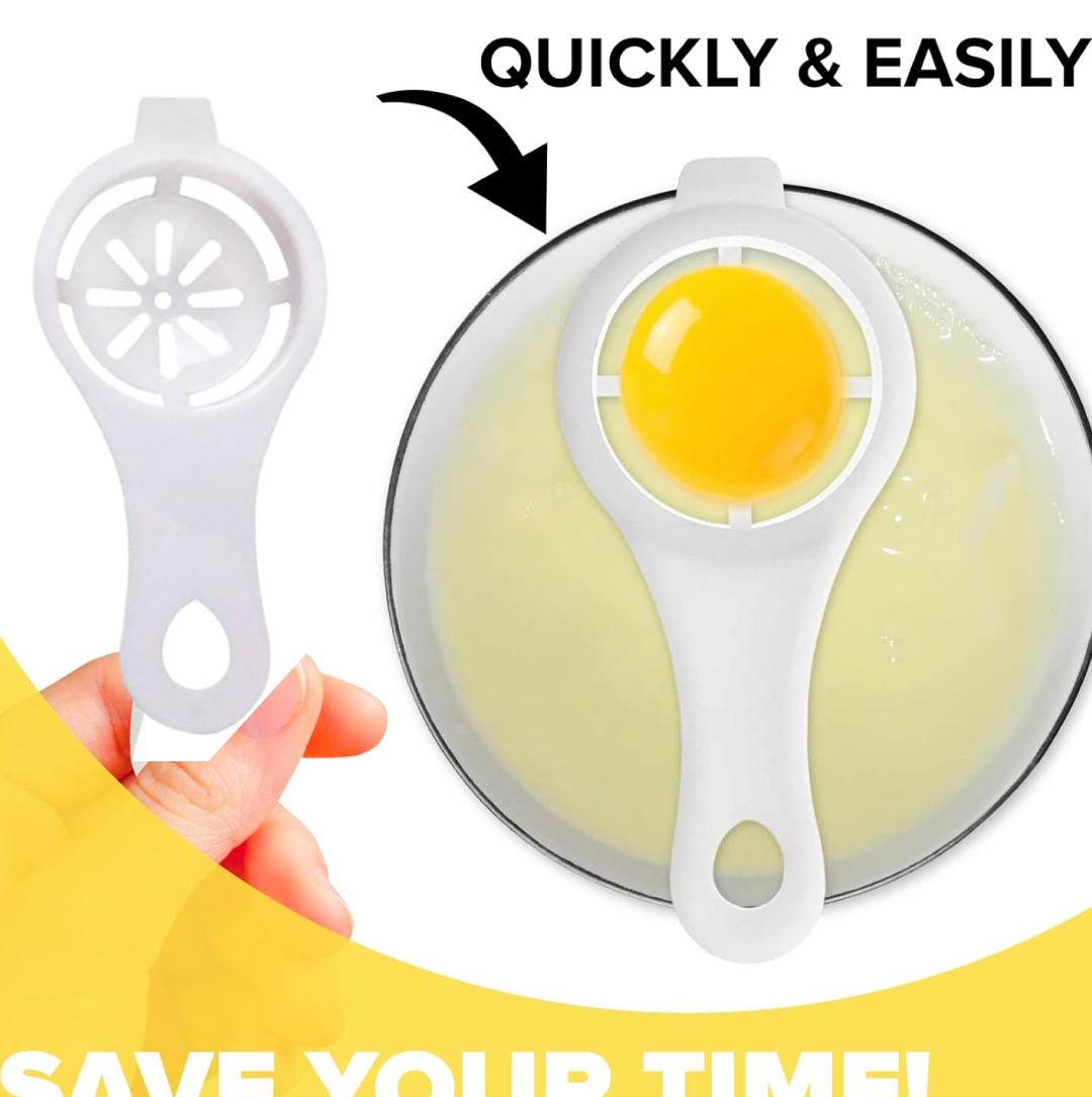 Egg Yolk Separator – Food Grade Wheat Straw Filter | Bake & Dwell